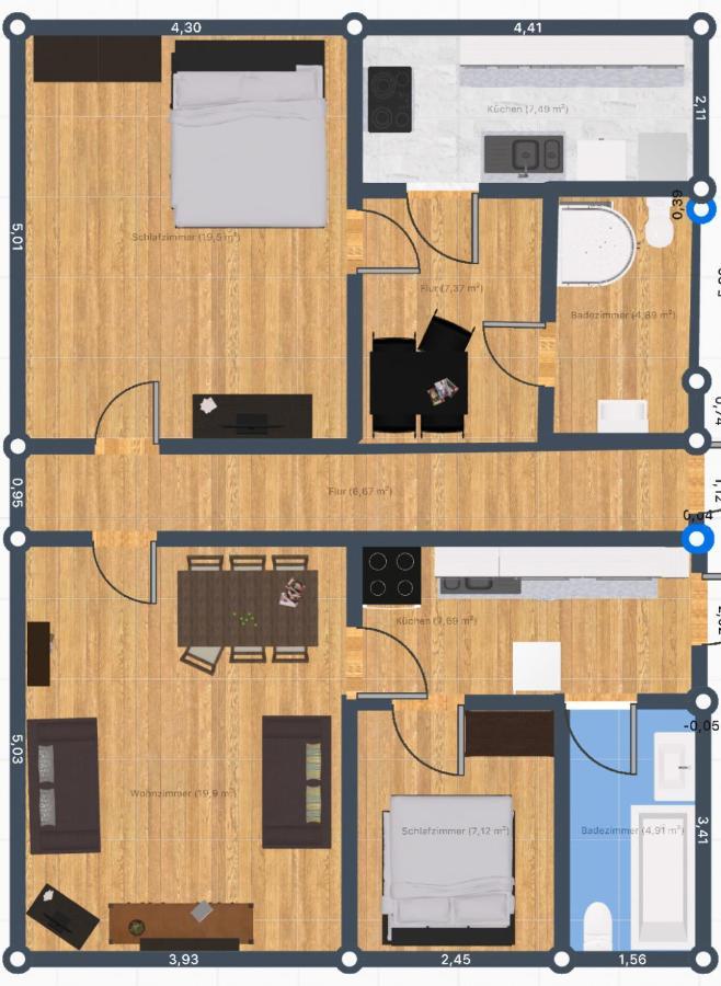 Casa20200 2 Apartments bis 150qm für Business, Familien, Gruppen, Handwerker Nahe BERLIN !! 150 qm Apartment for BUSINESS , FAMILIES near BERLIN!! Falkensee Exterior foto